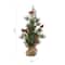 20" Unlit Cardinal Artificial Tabletop Christmas Tree